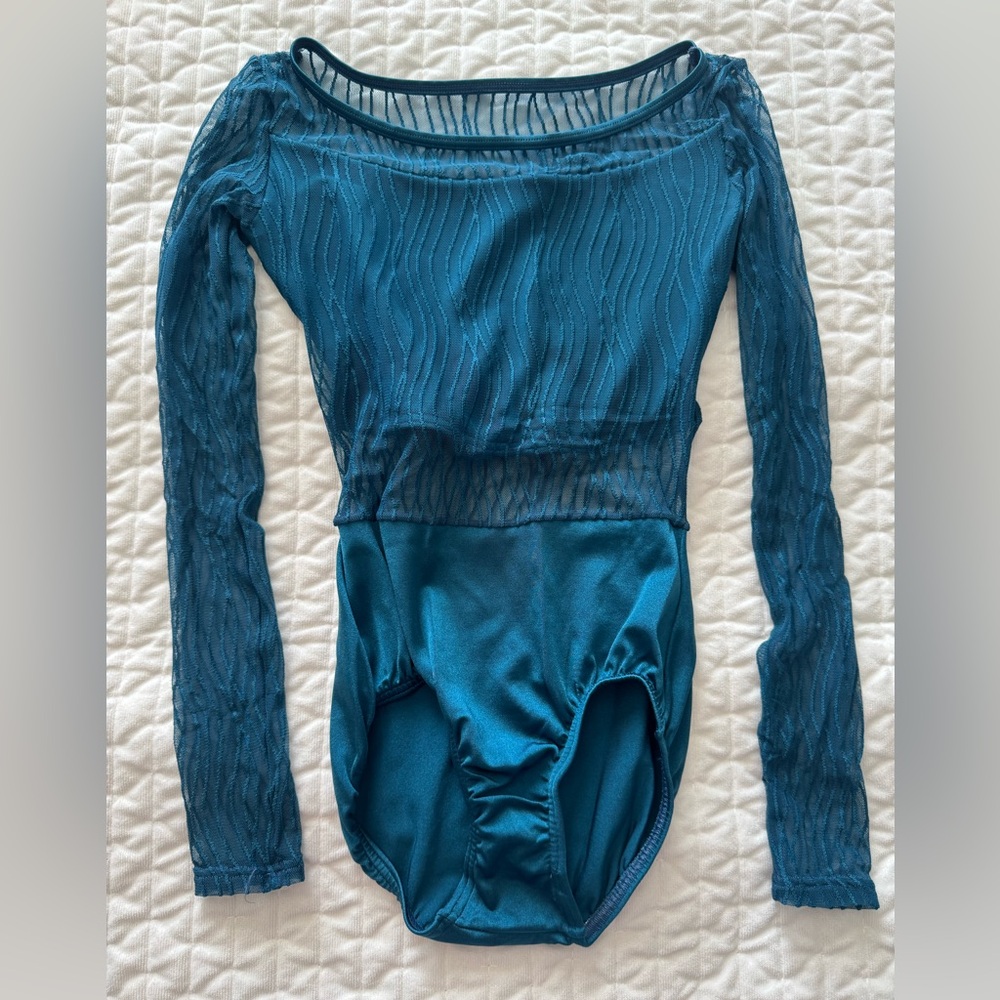 Teal Dance Leotard and Skirt